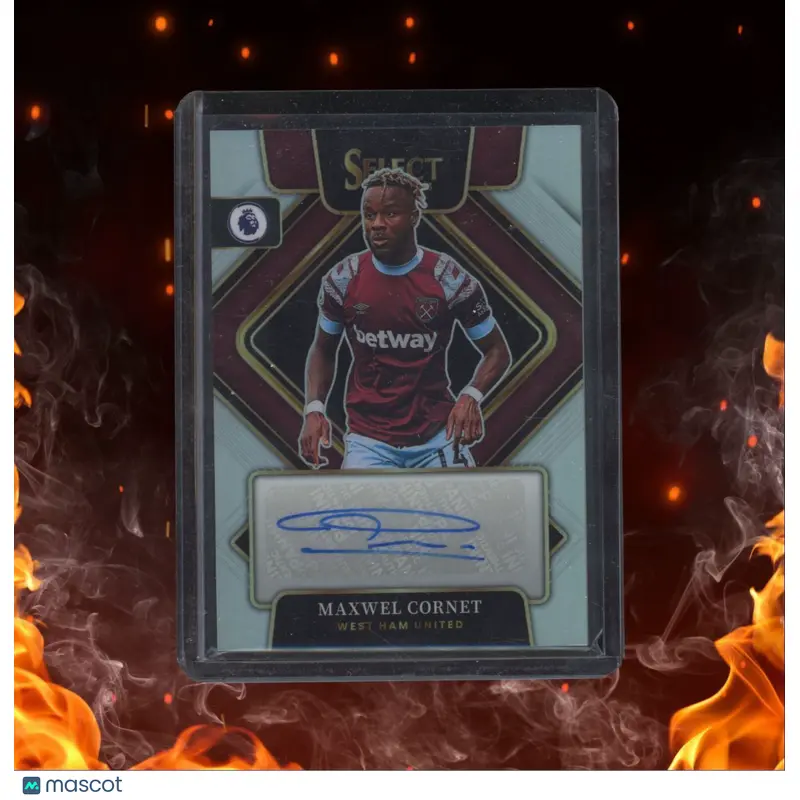 2022 Panini Select Maxwel Cornet Silver Prizm Auto #S-MCT