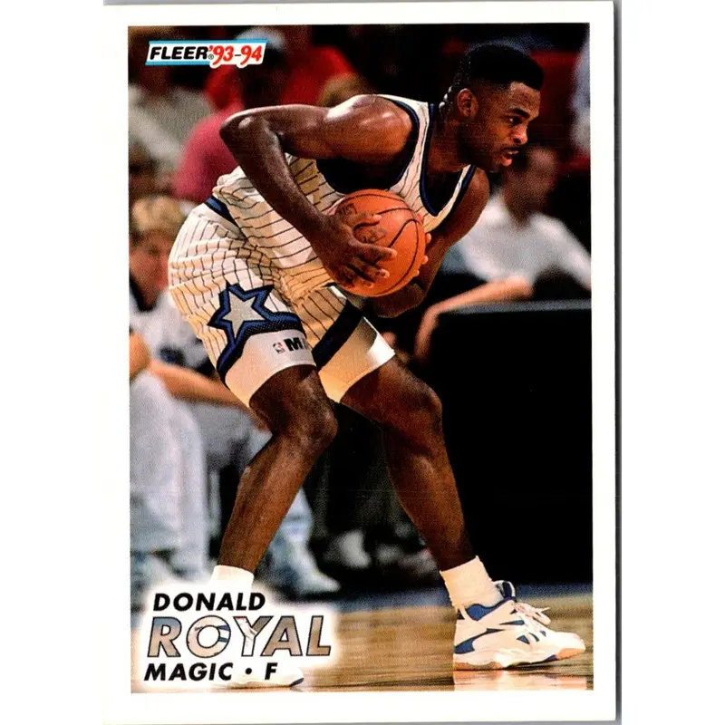1993 Fleer Donald Royal #150