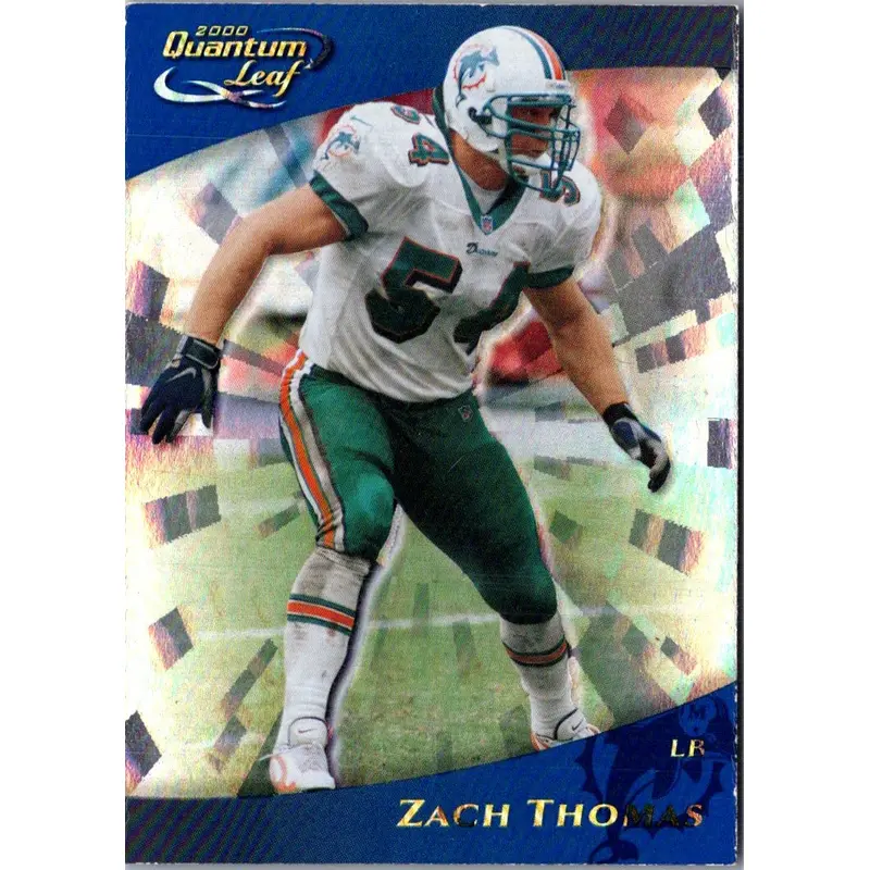 2000 Quantum Leaf Zach Thomas #147