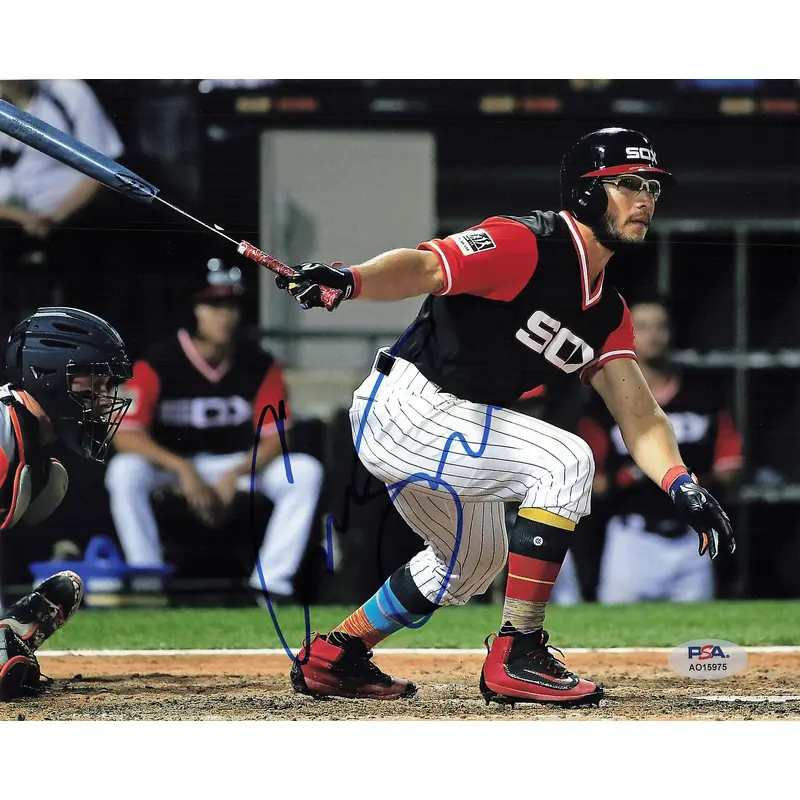 Carlos Sanchez signed 8x10 photo PSA/DNA Chicago White Sox Autographed