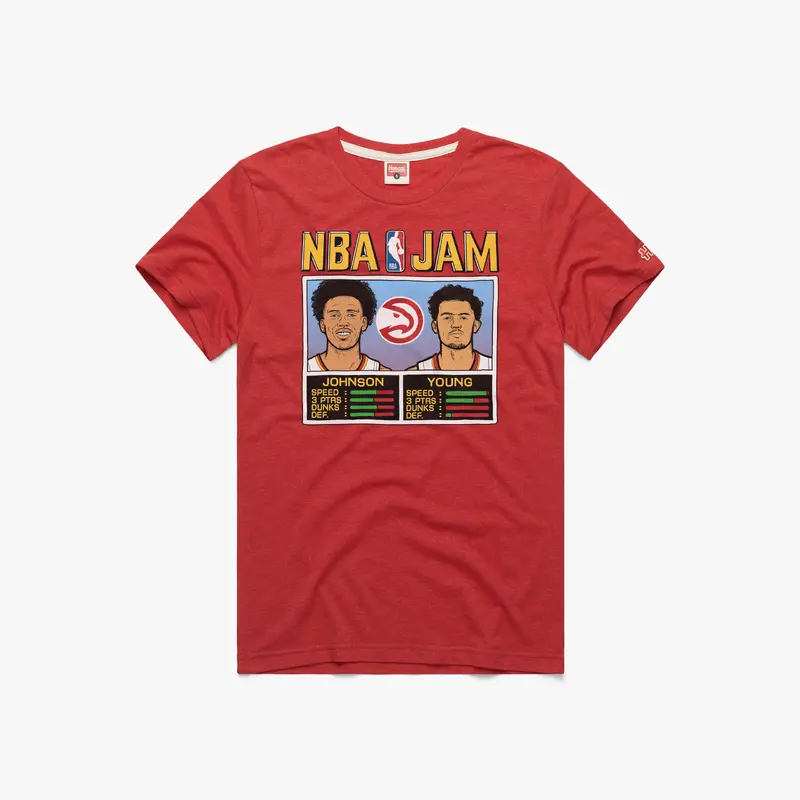 NBA Jam Hawks Johnson And Young