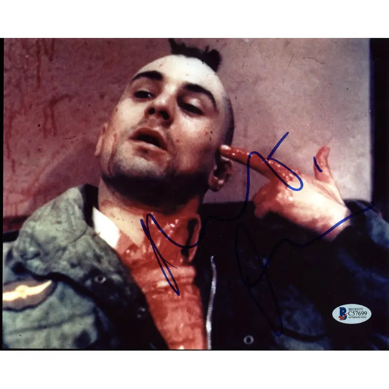 Robert Deniro Taxi Driver Authentic Signed 8X10 Photo Autographed BAS #C57699