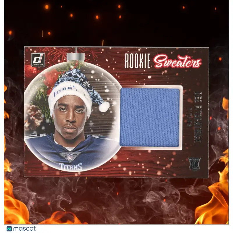 2021 Panini Donruss Dez Fitzpatrick Rookie Sweaters #RS-DFI