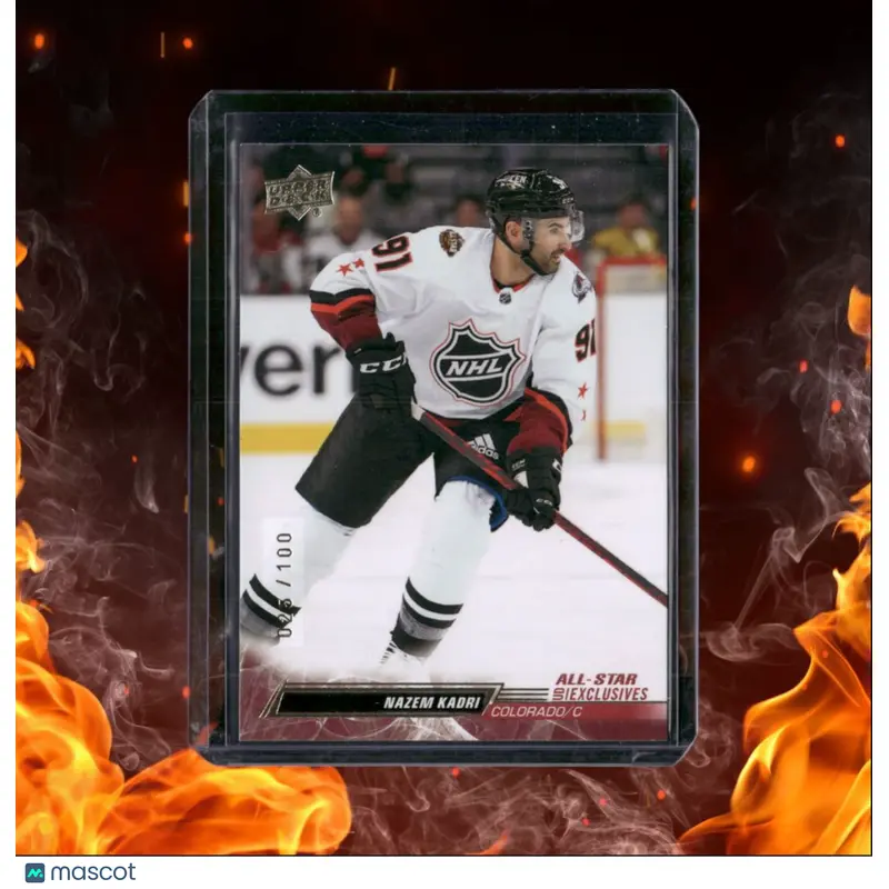 2022-23 Upper Deck Nazem Kadri UD Exclusives All-Star 025/100 #673