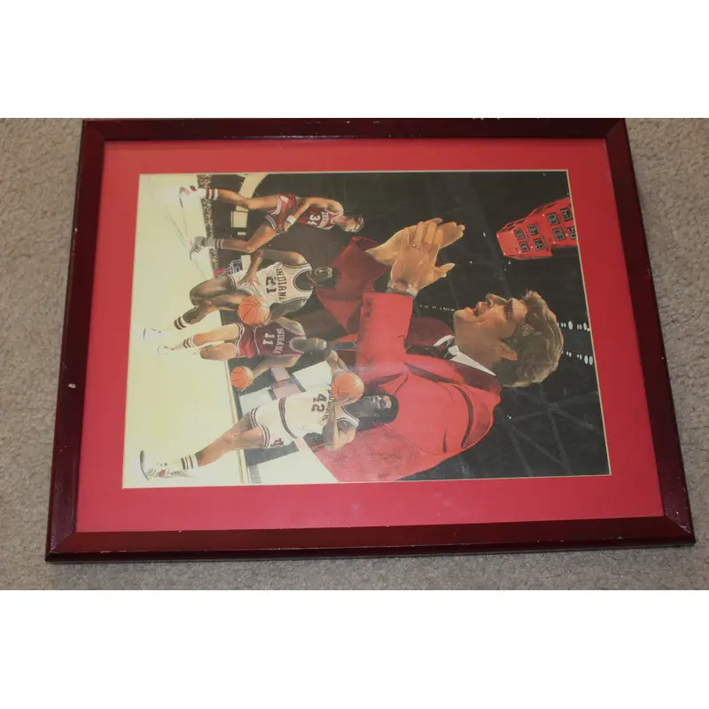 Bob Knight Framed Print