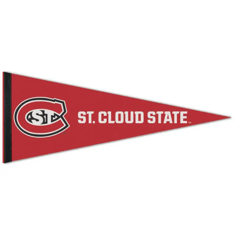 St. Cloud State Huskies Official NCAA Team Logo Premium Felt Pennant - Wincraft Inc.