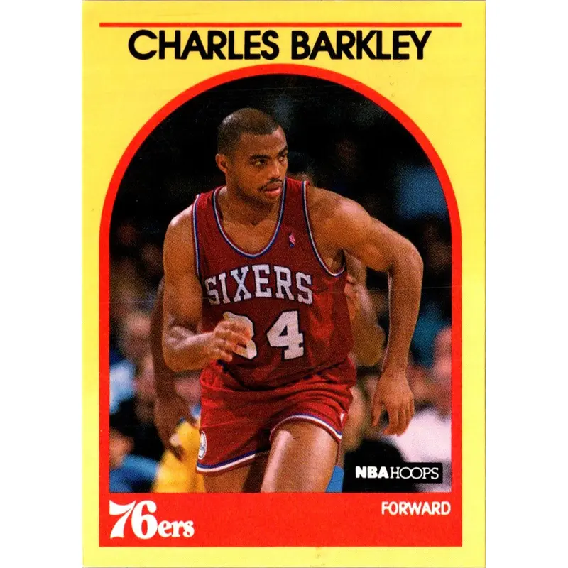 1990 Hoops 100 Superstars Charles Barkley #73