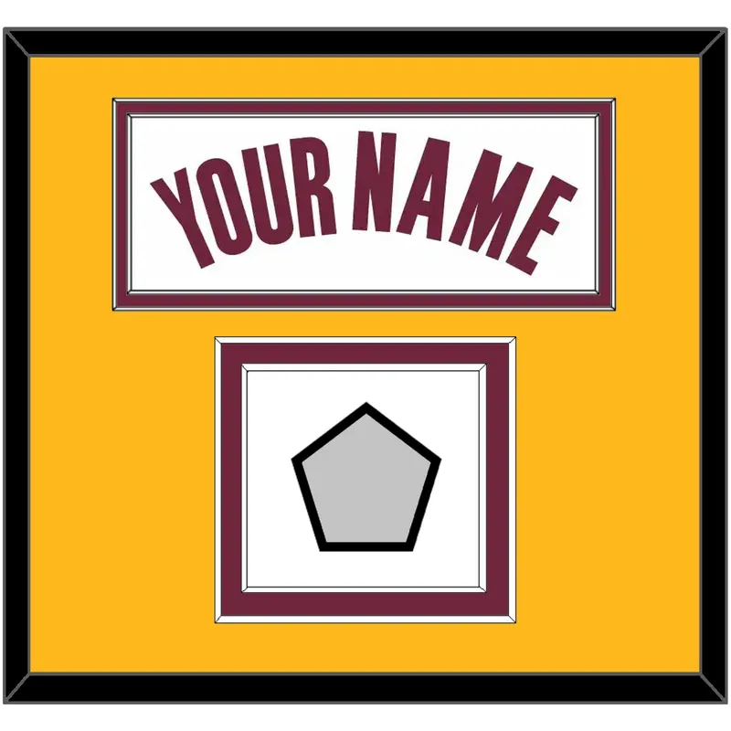 Cleveland Name & Champions Patch - Home White (2010-2017) - Double Mat 4