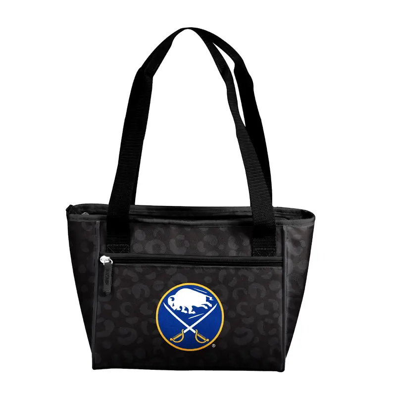 Buffalo Sabres Leopard Print 16 Can Cooler Tote