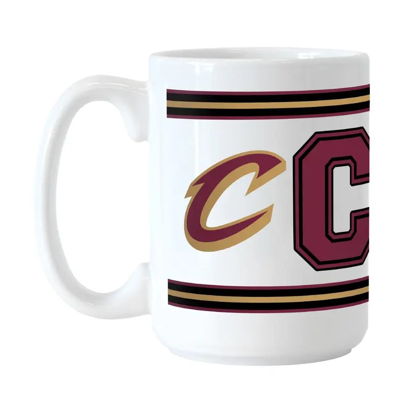 Cleveland Cavaliers 15oz Overtime Stripe Sublimated Mug