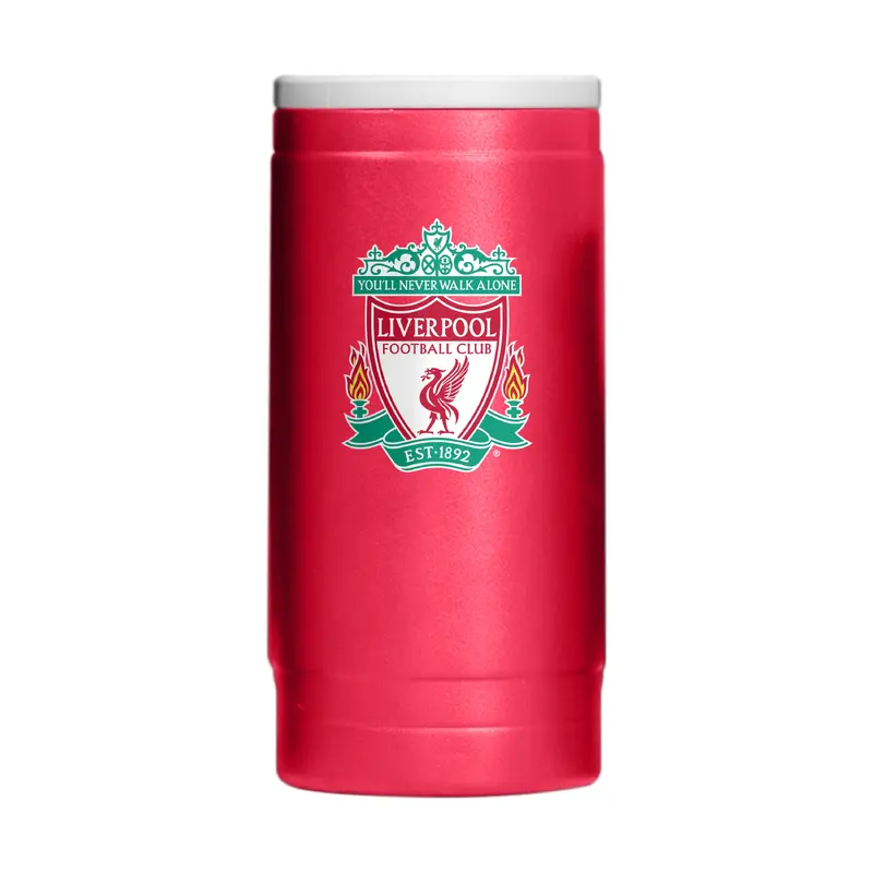 Liverpool 12oz Logo Powdercoat SlimCan Coolie