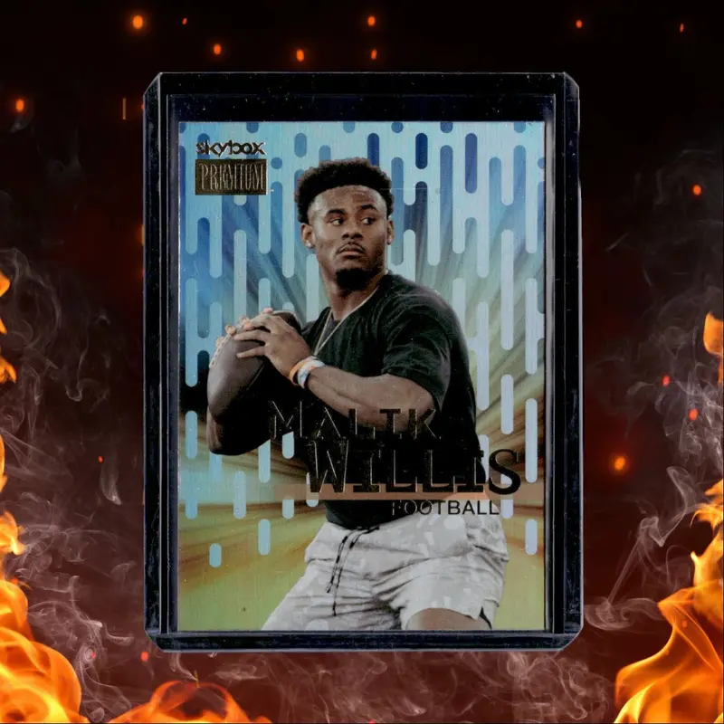 2022 Skybox Metal Universe Malik Willis Premium #S-3