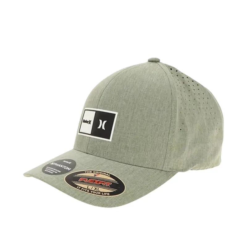HURLEY HATS GREEN PHANTOM NATURAL HAT SIZE S/M HIHM0060 345