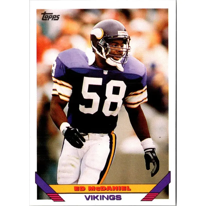 1993 Topps Ed McDaniel #342
