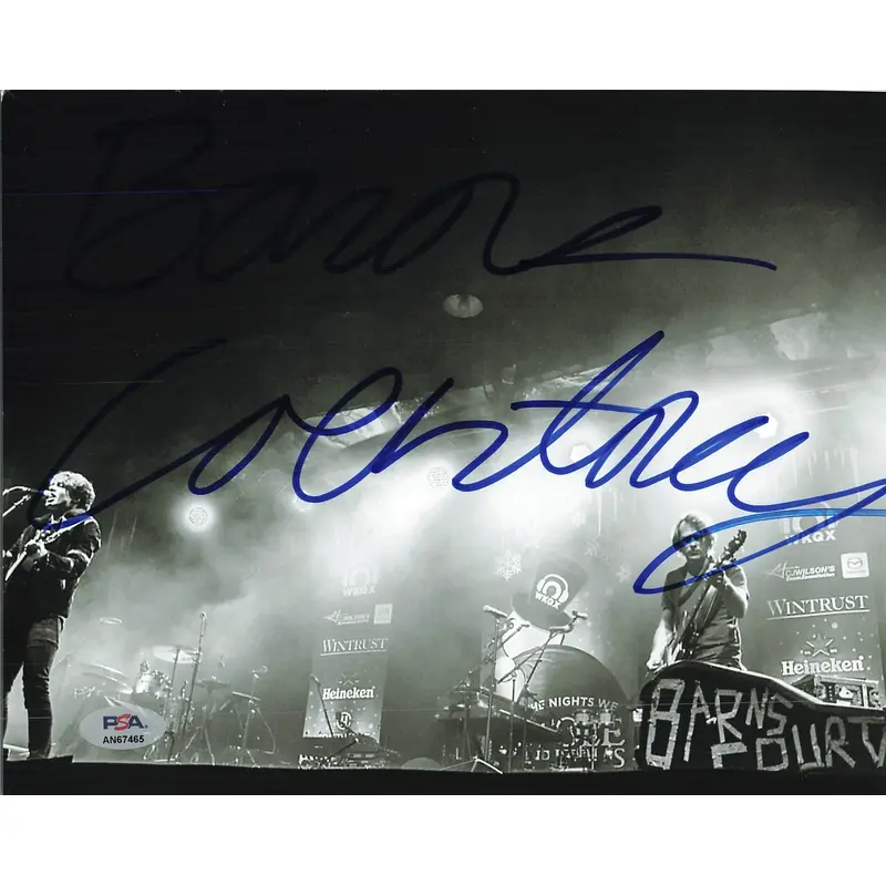 Barns Courtney signed 8x10 photo PSA/DNA Autographed Musician