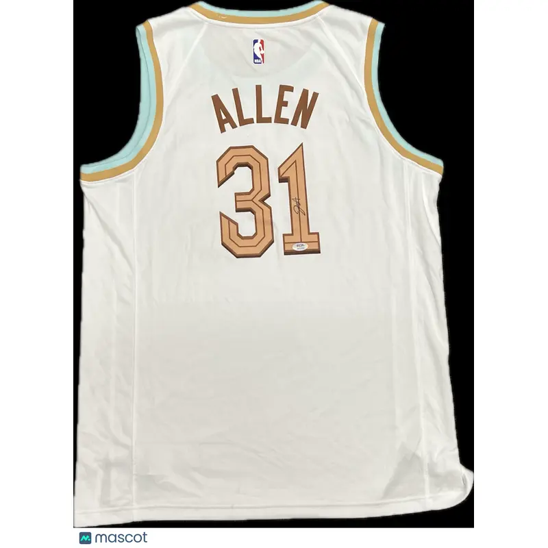 Jarrett Allen Signed Jersey PSA Cleveland Cavaliers Autographed