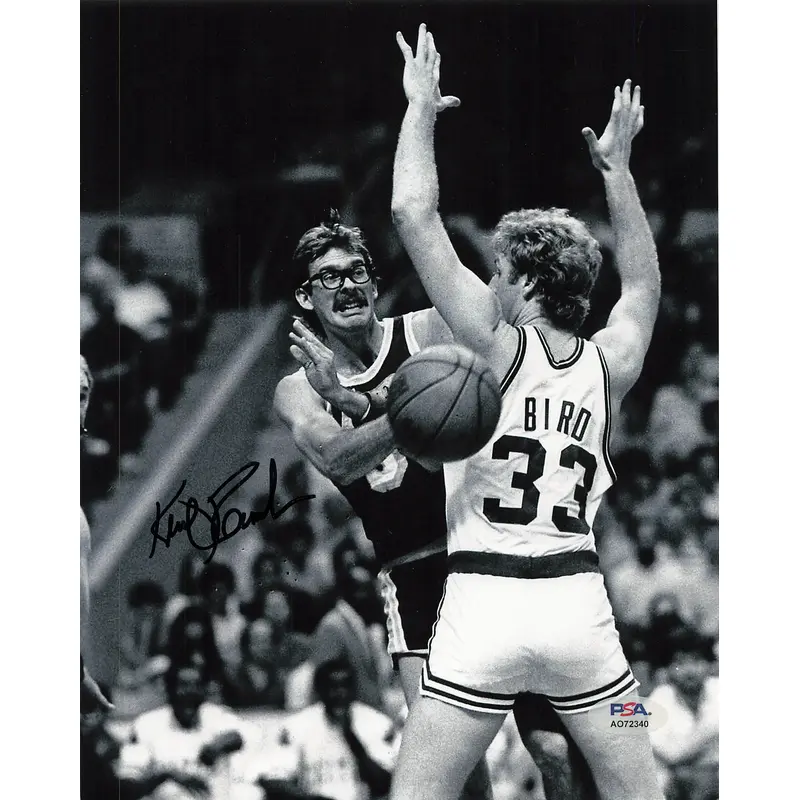 Kurt Rambis Signed 8x10 Photo PSA Los Angeles Lakers