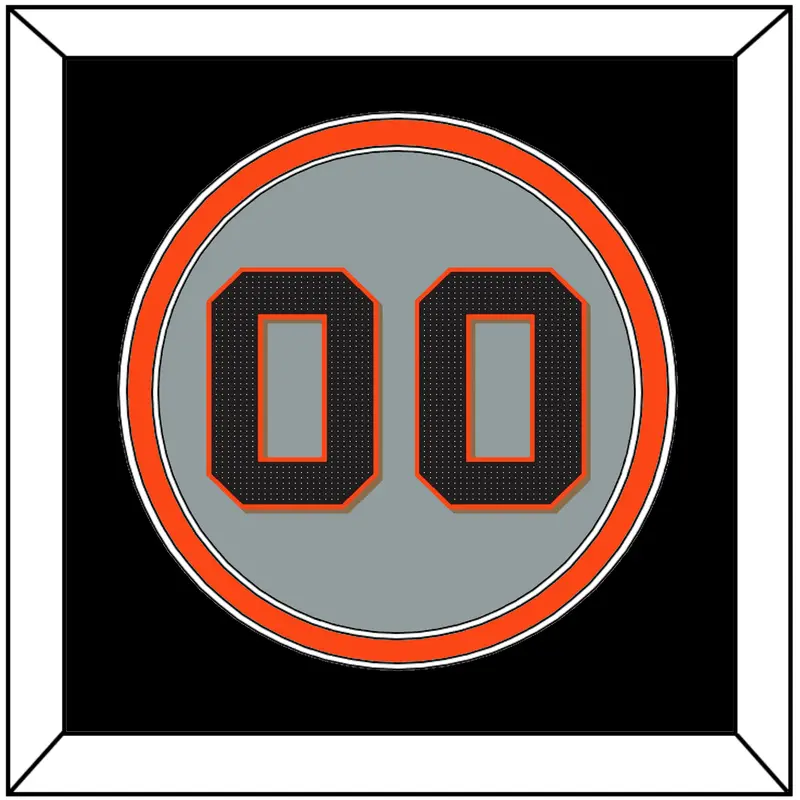 San Francisco Number - Road Gray - Double Mat 3