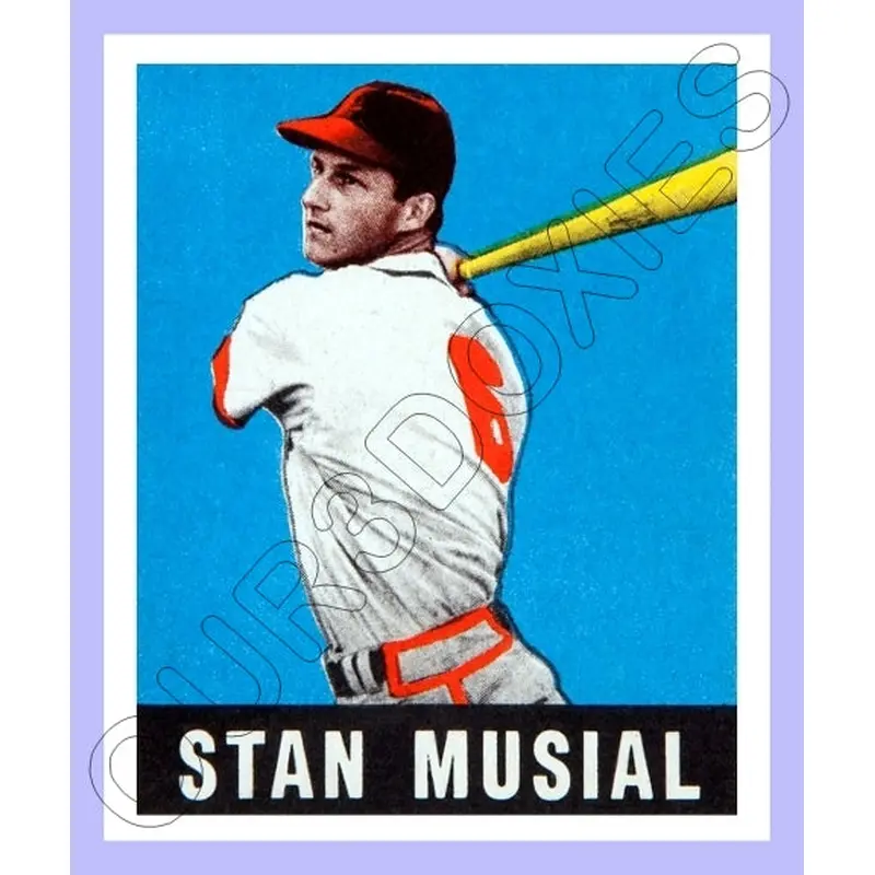 Stan Musial 1948 Leaf Reproduction Card - 3868