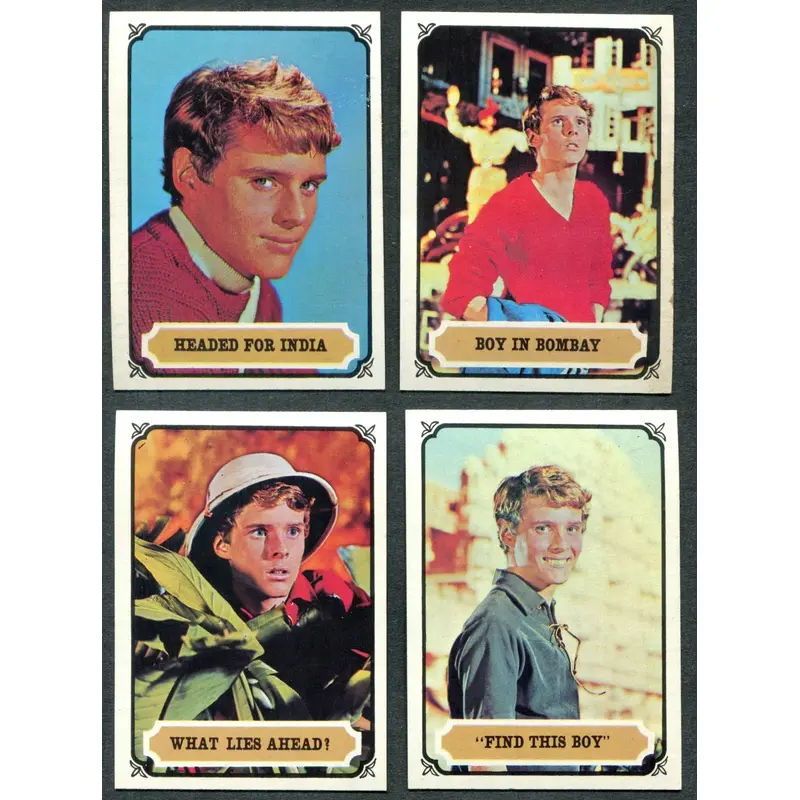1967 Topps Maya: Mysteries Of India Complete Set (55) NM NM/MT
