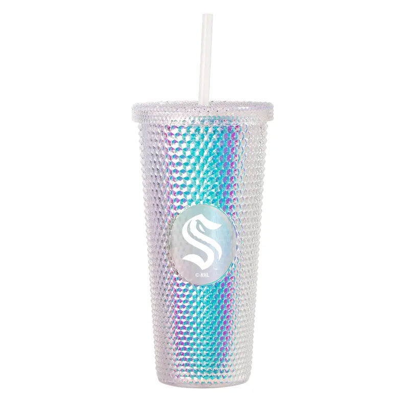 Seattle Kraken 24oz Iridescent Studded Tumbler