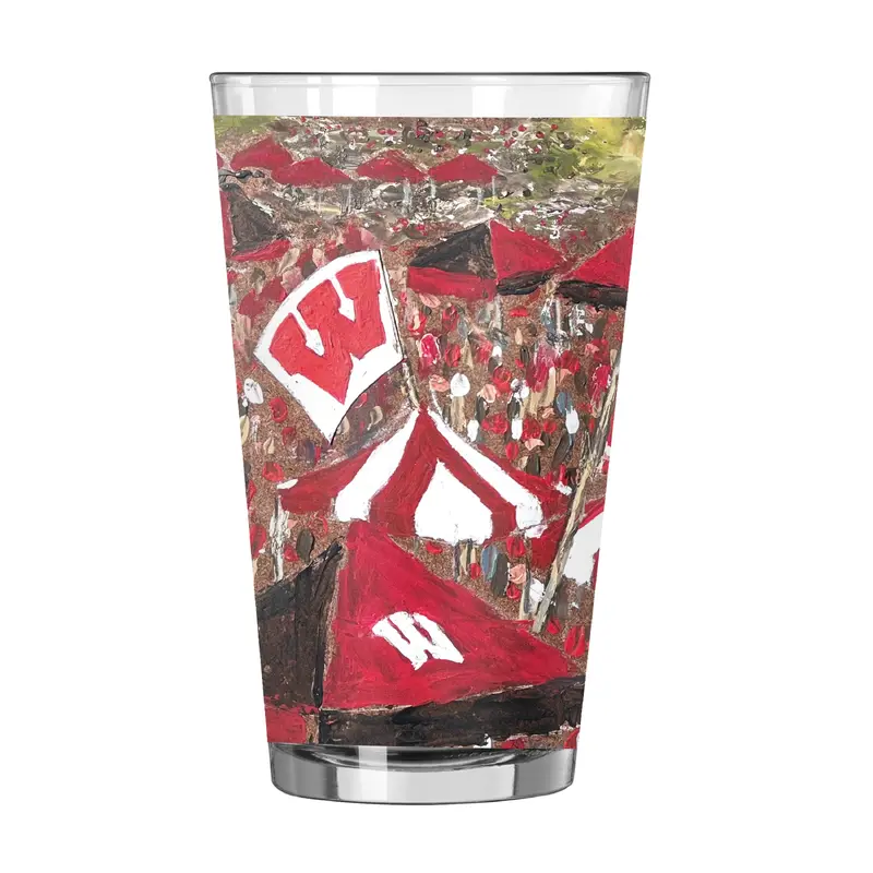 Wisconsin 16oz Collector Pint Glass