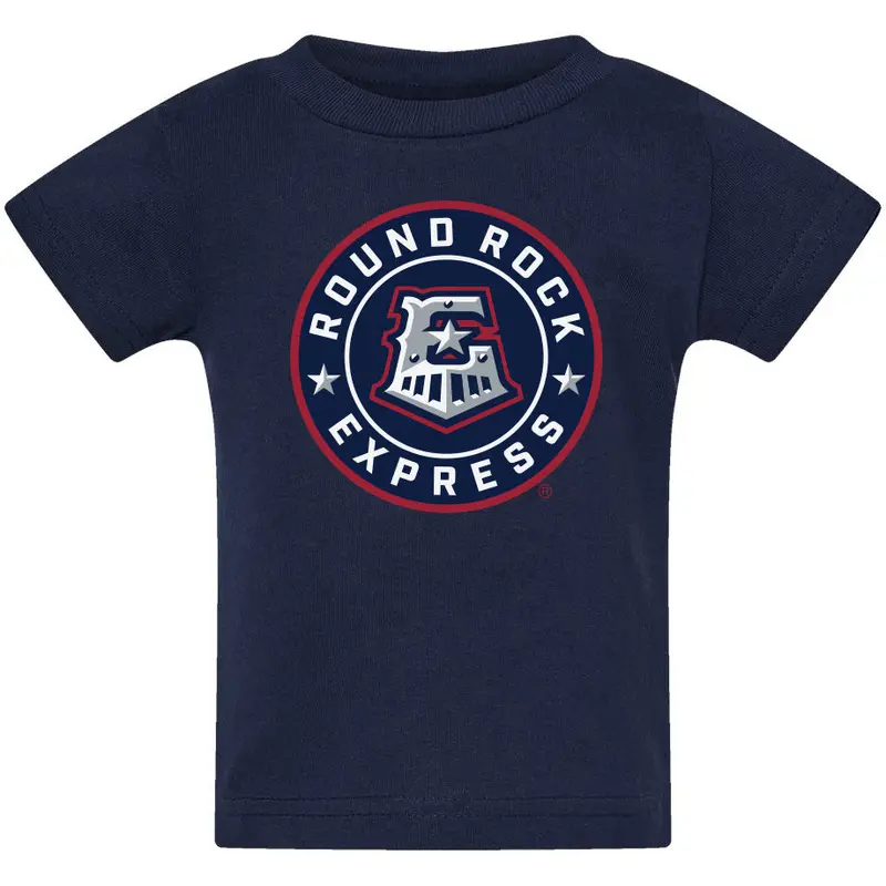 Round Rock Express Navy Infant Primary Logo Tee