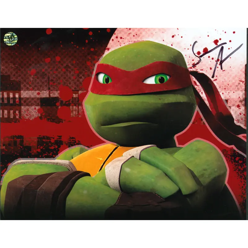 Sean Astin Teenage Mutant Ninja Turtles Signed 8x10 Photo Wizard World #024287