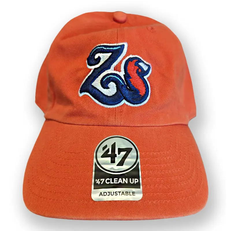 Somerset Patriots 47 Brand Adjustable Zorros de Somerset Clean Up Cap
