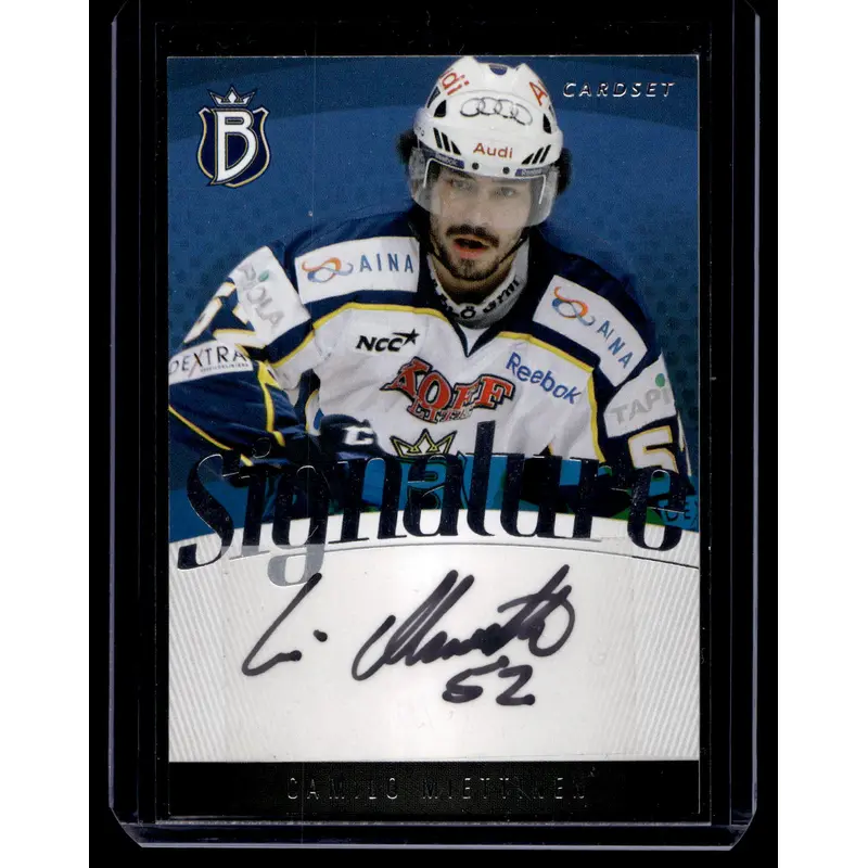 2011-12 Cardset Signature - Camilo Miettinen /125