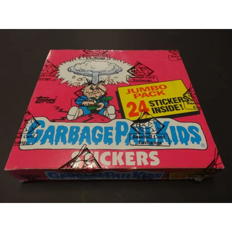 1986 Topps Garbage Pail Kids Series 5 Unopened Jumbo Cello Box (Authenticate)