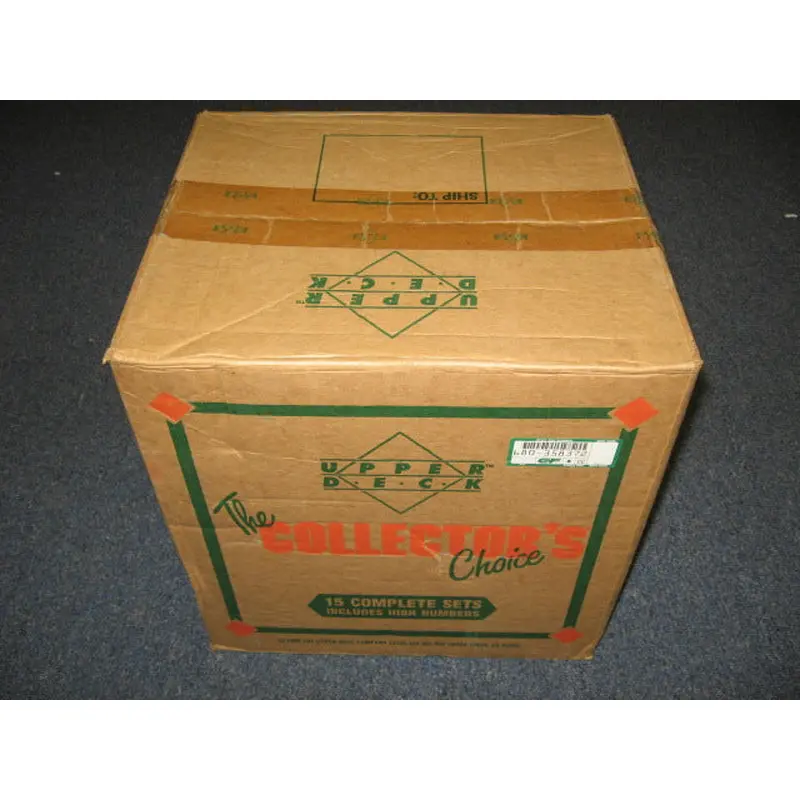 1989 Upper Deck Baseball Factory Set Case (15 Sets)