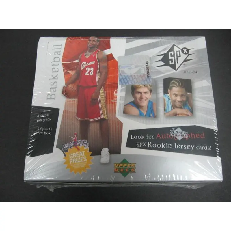2003/04 Upper Deck SPX Basketball Box (Hobby)