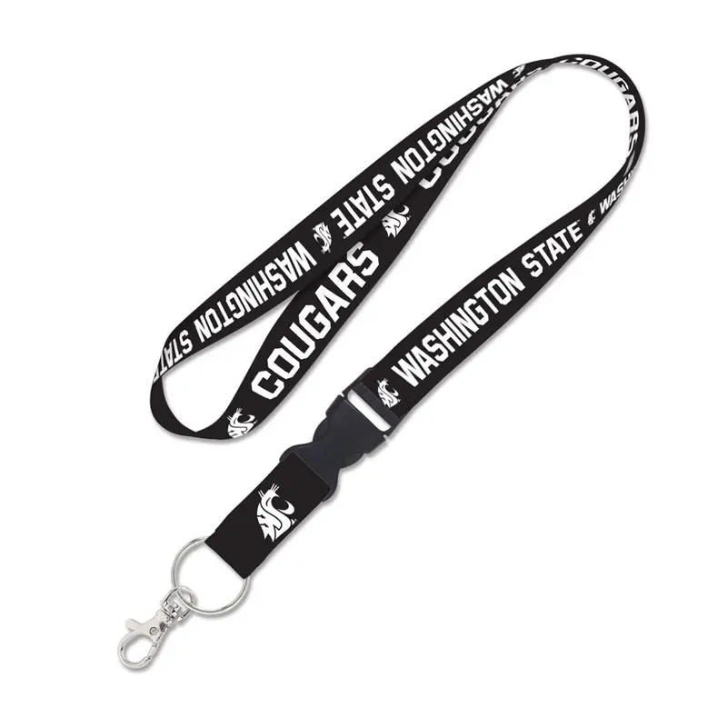 Wincraft Black WSU Lanyard