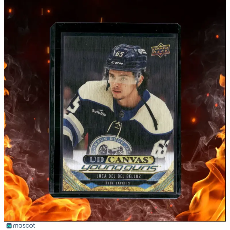 2024-25 Upper Deck Luca Del Bel Belluz UD Canvas Young Guns Rookie #C-106