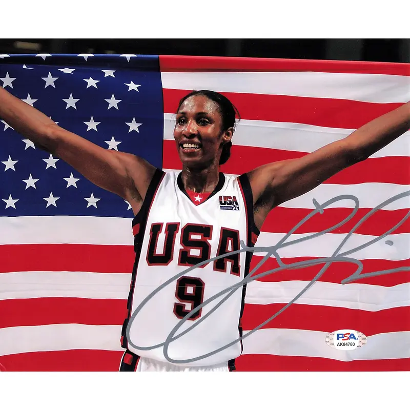 Lisa Leslie Signed 8x10 Photo PSA/DNA Autographed Los Angeles Sparks