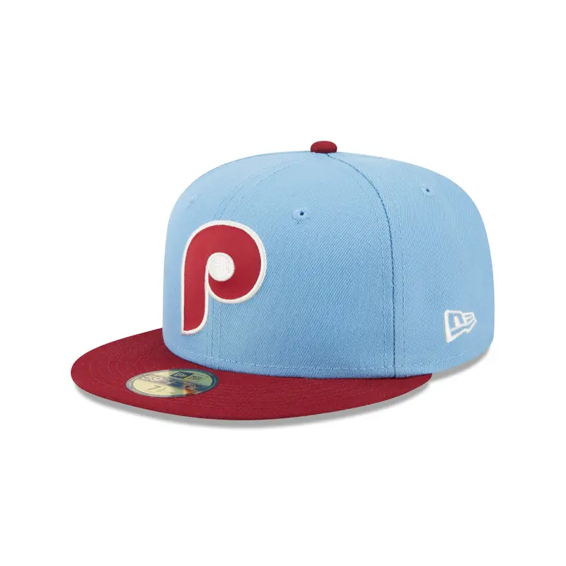 New Era - Philadelphia Phillies - 59Fifty Fitted - Powder Blues - Sky Blue