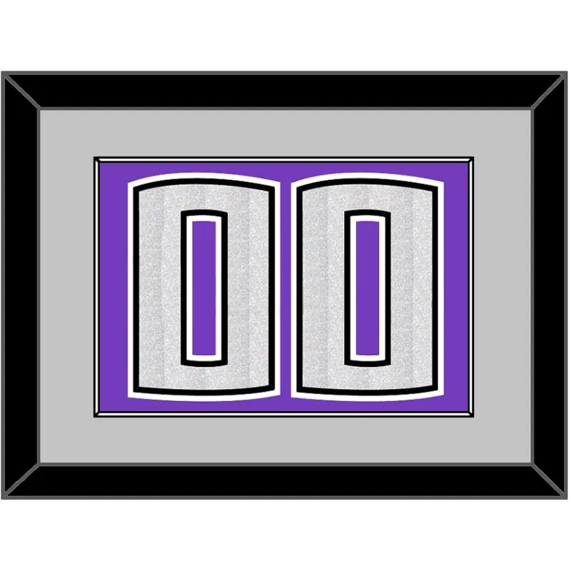 Sacramento Number - Road Purple (2014-2016) - Single Mat 3