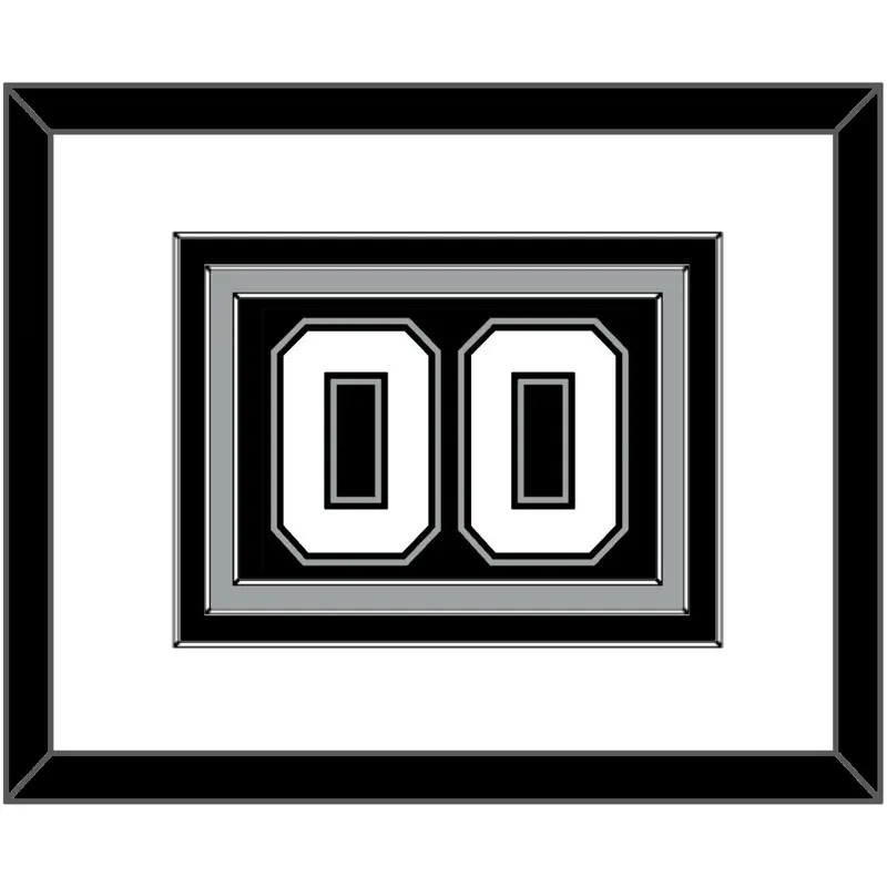 San Antonio Number - Road Black (2002-2017) - Triple Mat 1