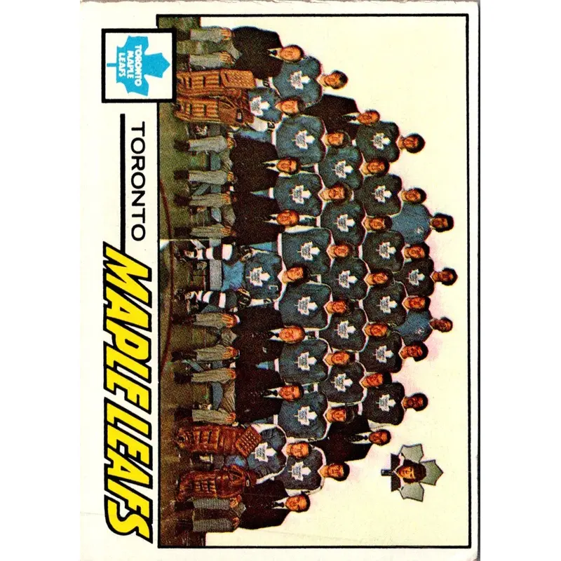 1977 Topps Toronto Maple Leafs #86