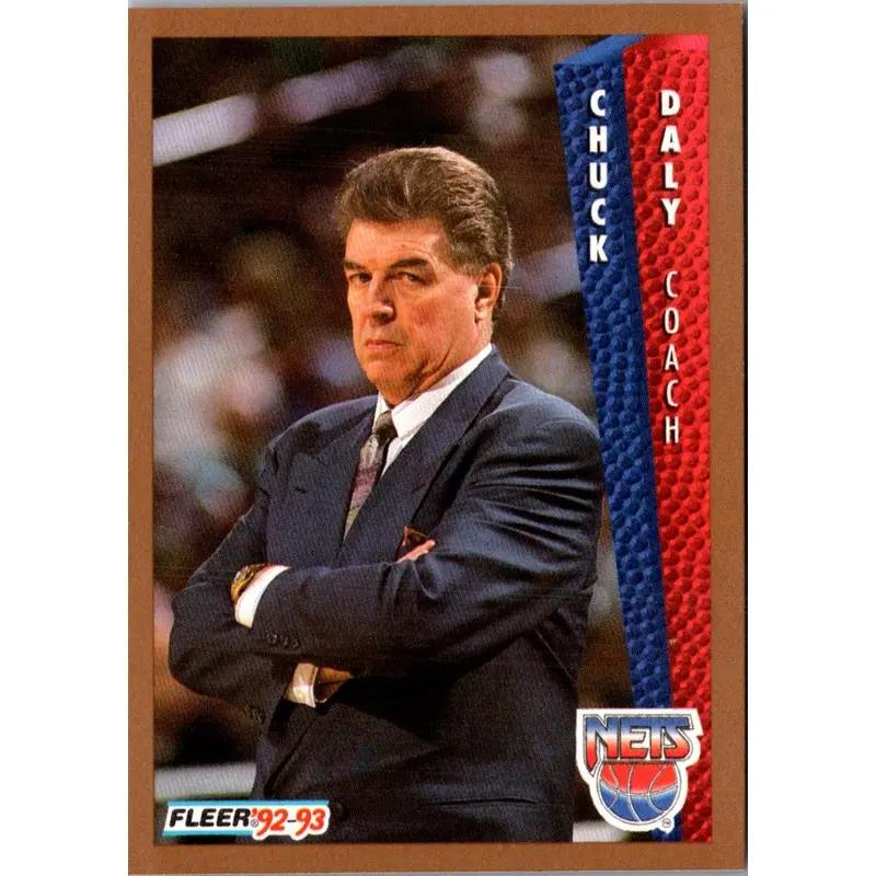 1992 Fleer Chuck Daly #144