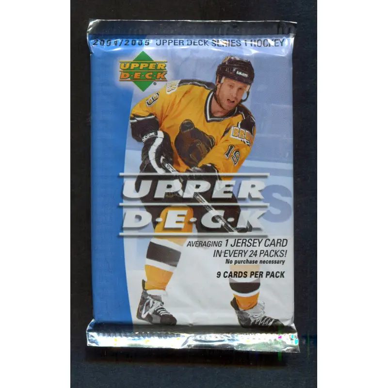 2004/05 Upper Deck Hockey Unopened Series 1 Pack (Hobby) (9)