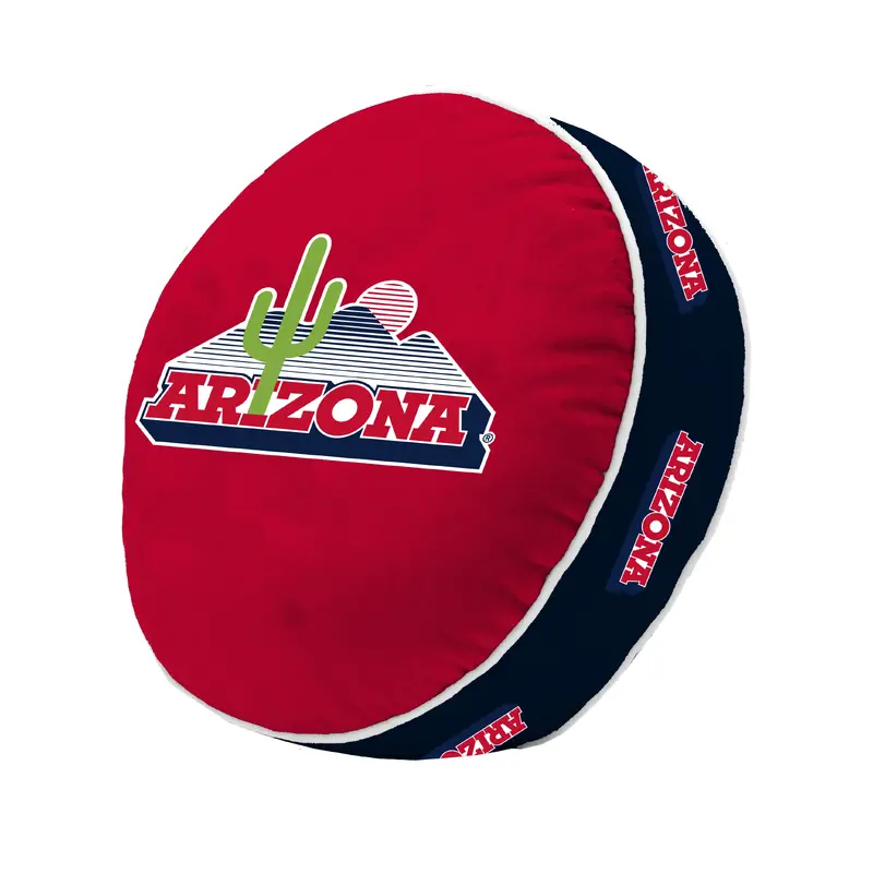Arizona Vintage Cactus Puff Pillow
