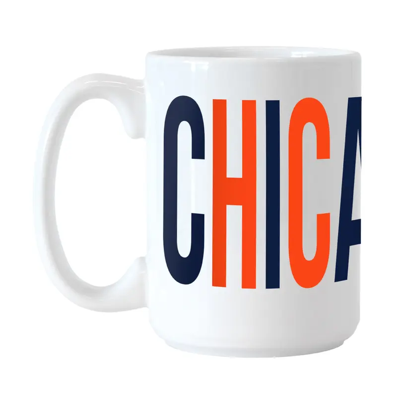 Chicago Bears 15oz Overtime Sublimated Mug