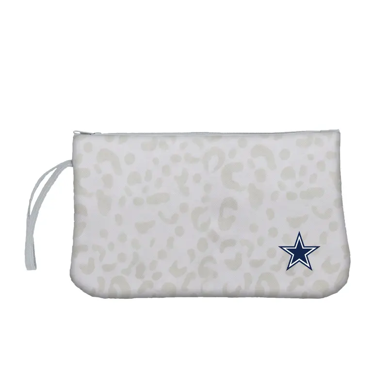 Dallas Cowboys Leopard Print Wristlet