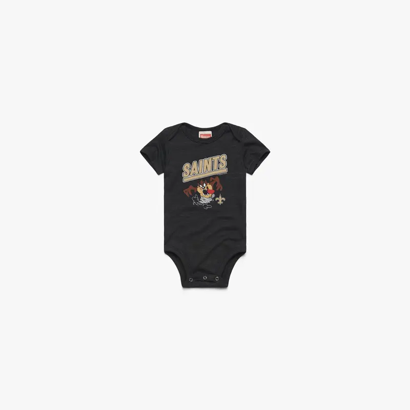 Looney Tunes Taz x New Orleans Saints Baby One Piece