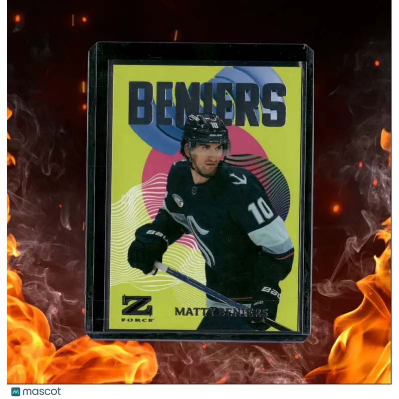 2023-24 SkyBox Metal Universe Matty Beniers Z-Force #37