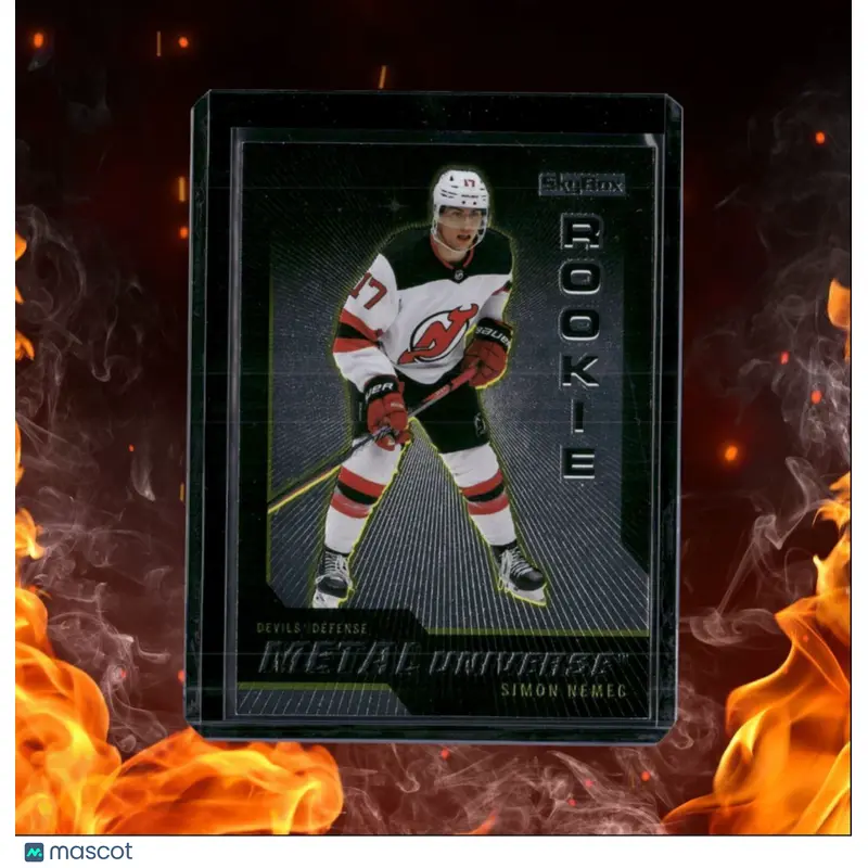 2023-24 SkyBox Metal Universe Simon Nemec Retro Rookie #R-47