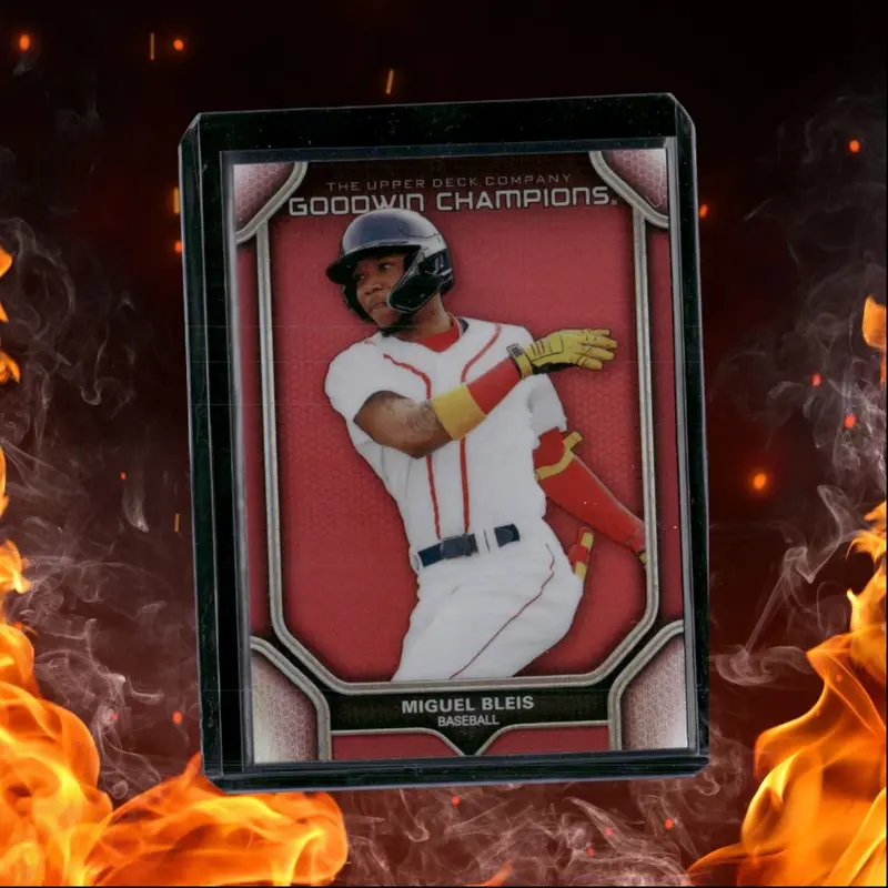 2024 Upper Deck Goodwin Champions Miguel Bleis Portrait Red #P52