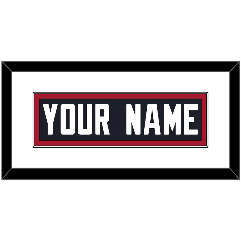 Houston Nameplate - Home Blue (2002-2023) - Single Mat 1